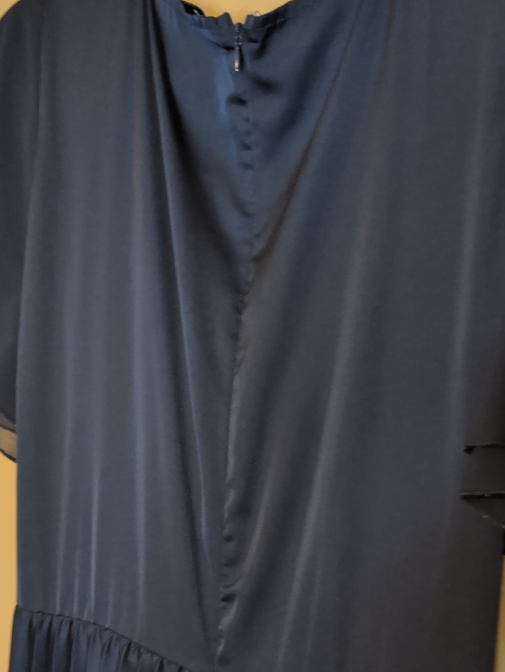 Petal & Pup • Nova Flutter Sleeve Midi Dress Navy Size XL - Picture 11 of 16